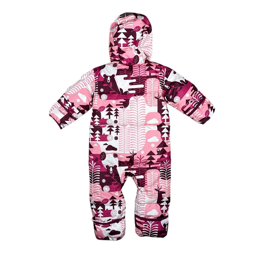 COLUMBIA Snuggly Bunny Duck Down Bunting Snowsuit - Picture 3 of 10